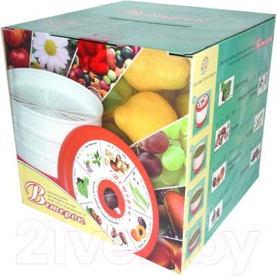 Сушилка для овощей и фруктов Спектр-Прибор Ветерок ЭСОФ2-0.5/220-02 / slkpp12