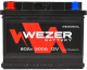 Автомобильный аккумулятор Wezer 500A L+ / WEZ60500L (60 А/ч) - 