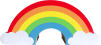 

Домик-когтеточка Suck UK, Rainbow / SK CATRAINBOW1