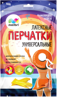 

Перчатки хозяйственные Malibri, Универсальные с хлопковым напылением / 12/144