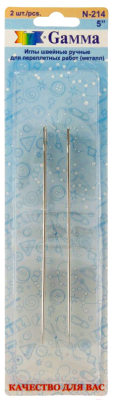 Изображение товара Набор игл для шитья Gamma N-214 1421440852 (2шт)
