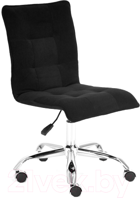 Кресло офисное Tetchair Zero флок (черный)