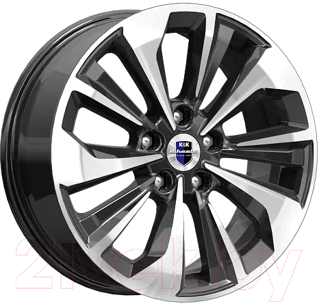 Литой диск K&K Авиор (КС936) 17x7" 5x114.3мм DIA 67.1мм ET 35мм Алмаз черный