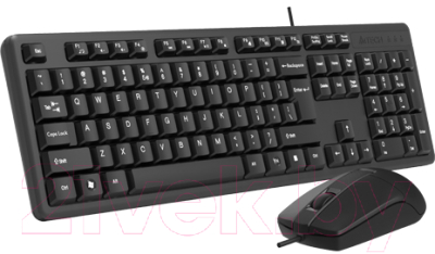 Клавиатура+мышь A4Tech KK-3330S (черный)