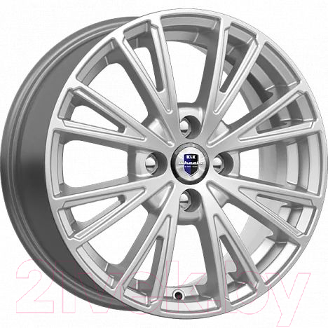 Литой диск K&K Меандр 15x6" 4x100мм DIA 60.1мм ET 40мм Сильвер