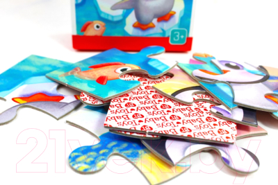 Изображение товара Пазл Baby Toys First Puzzle Пингвиненок / 04150 (9эл)
