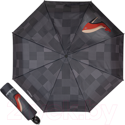 Зонт складной Baldinini 48-OC Shoe Grey