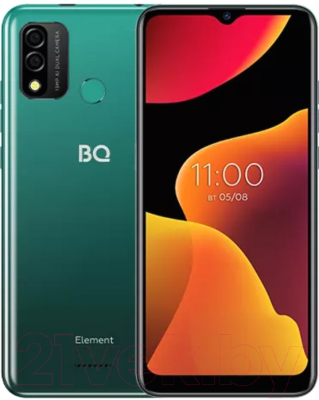 Смартфон BQ 6645L Element (глубокий зеленый)