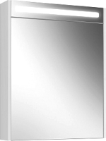 Шкаф с зеркалом для ванной Belux Неман ВШ 65 (1, белый глянцевый) - 