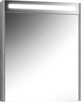 Шкаф с зеркалом для ванной Belux Неман ВШ 65 (164, бетон светлый) - 