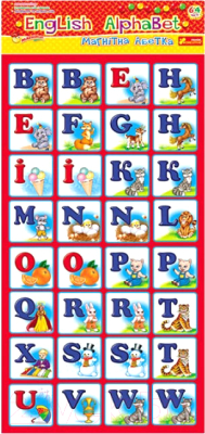Развивающая игра Ranok-Creative Магнитная азбука English Alphabet / 13133004А
