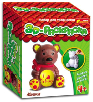 

Набор для творчества Ranok-Creative, Медведь 3D-раскраска / 3044-8