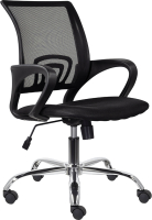 Кресло офисное UTFC Микс СН-696 (хром TG TW01/C11 черный) - 