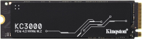 SSD диск Kingston KC3000 1024GB NVMe M.2 (SKC3000S/1024G) - 