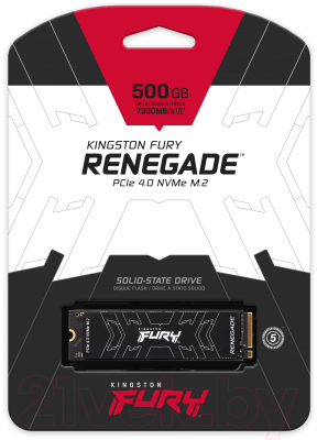 SSD диск Kingston Fury Renegade 500GB (SFYRS/500G)