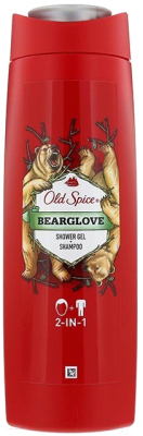 Гель для душа Old Spice Bearglove 2 в 1 (400мл)