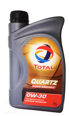 Моторное масло Total Quartz 9000 0W30 / 130397 (1л)