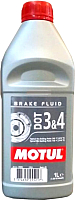 Тормозная жидкость Motul Dot 3&4 Brake Fluid / 105835 (1л) - 