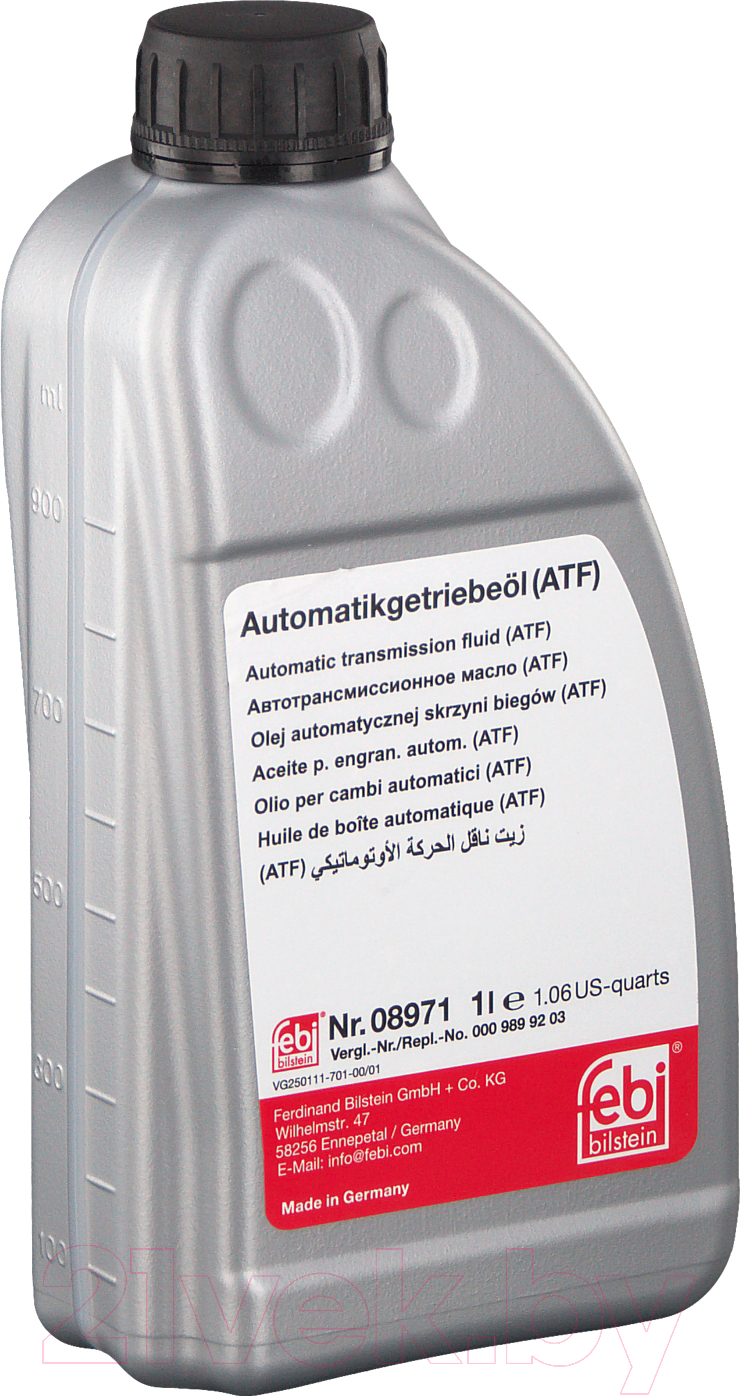 Трансмиссионное масло Febi Bilstein MB 236.2 / 08971 (1л, красный)