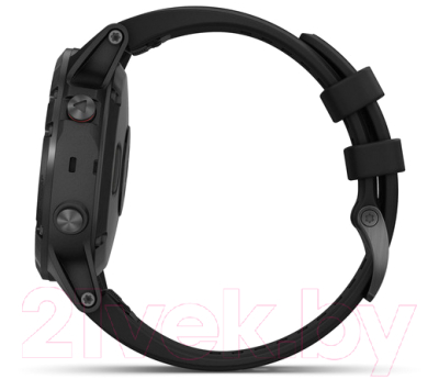 Умные часы Garmin Fenix 5 Plus Sapphire / 010-01988-01 (черный)