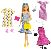 

Кукла с аксессуарами Barbie, Модница / GDJ40