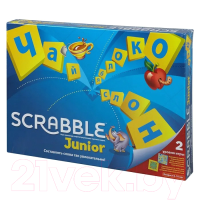 Настольная игра Mattel Scrabble для детей / Y9736