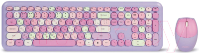 Клавиатура+мышь SmartBuy SBC-666395AG-V (фиолетовый)
