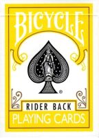 Игральные карты Bicycle Rider Back Standart Poker Plaing Cards Yellow Back / 1043340 - 