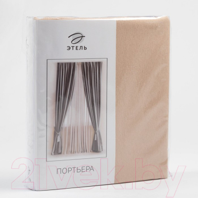 Изображение товара Штора Этель 1722683 (200x250, светло-бежевый)