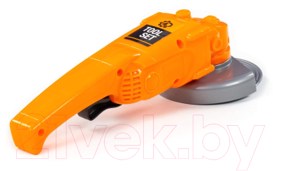 Шлифовальная машинка игрушечная Полесье 90454 (оранжевый)