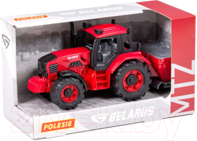 Трактор игрушечный Полесье Belarus для внесения удобрений / 91314