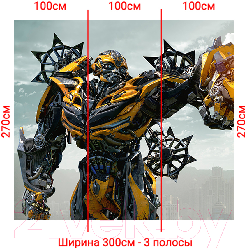 Фотообои листовые Arthata Fotooboi-Transform-78 (300x270)