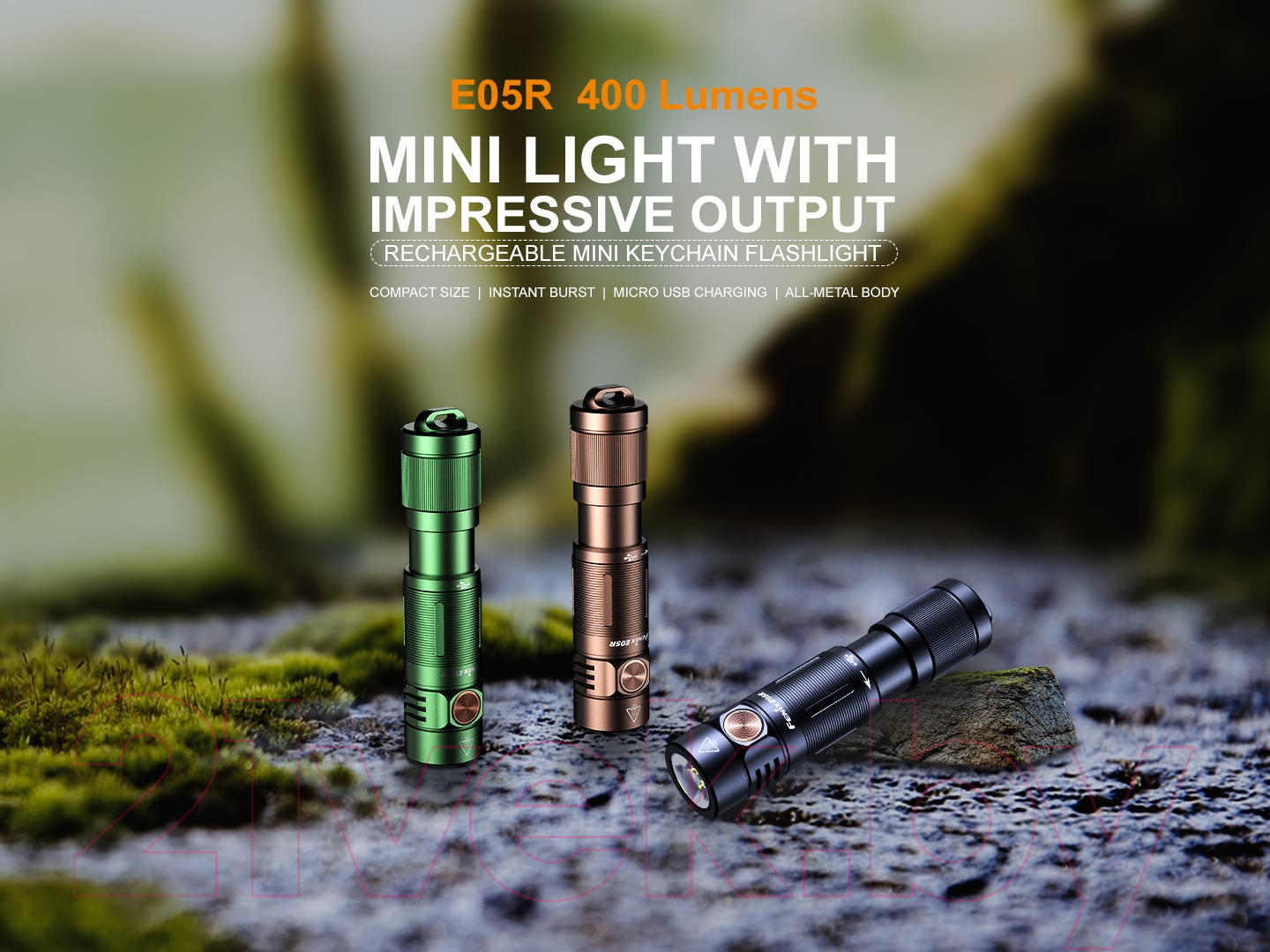 Фонарь Fenix Light E05RGR