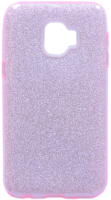 Чехол-накладка Case Brilliant Paper для Galaxy J2 Pro (розовый) - 