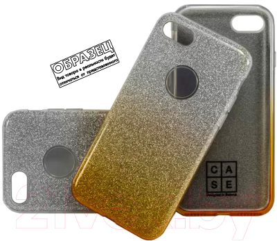 Чехол-накладка Case Brilliant Paper для Galaxy S9 Plus (серебристый/золотой)