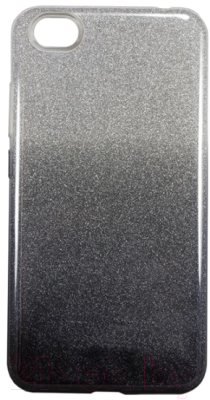 Чехол-накладка Case Brilliant Paper для Redmi Note 5A (серебристый/черный)