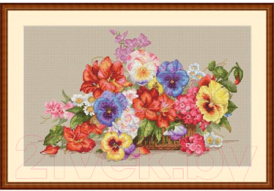 Набор для вышивания Merejka Садовые цветы / K-13