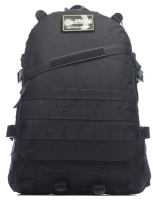 Рюкзак тактический Huntsman RU 010 (45л, черный) - 