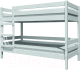 Двухъярусная кровать Bravo Мебель Джуниор 90x200 (белый античный) - 