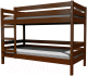 Двухъярусная кровать Bravo Мебель Джуниор 90x200  (орех) - 