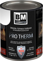 Эмаль BauMaster Термостойкая до 700°С (400г, медный) - 