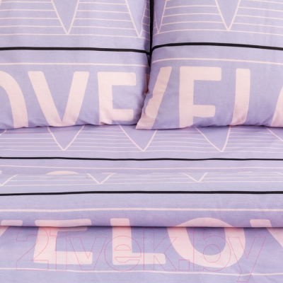 Комплект постельного белья Этель Violet love / 4710604