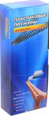 Изображение товара Пружины для переплета Office Kit 19мм / BP2145 (100шт, прозрачный)