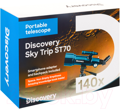 Телескоп Discovery Sky Trip ST70 с книгой / 77867