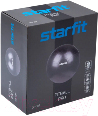 Фитбол гладкий Starfit GB-110 (65см, серый)
