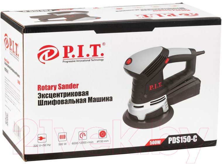 Эксцентриковая шлифовальная машина P.I.T PDS150-C