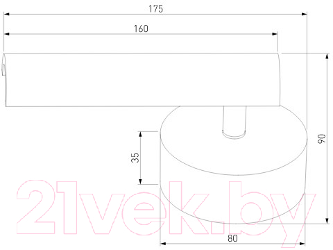 Бра Евросвет 20126/1 LED (белый)