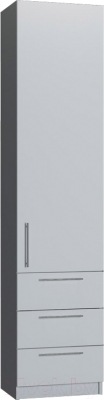 Шкаф-пенал Макс Стайл Falcon Fidji Egger 240x50x50 / 10C5050 (белый базовый W908 ST2)