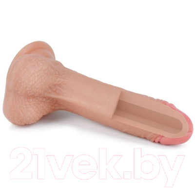 Фаллоимитатор LoveToy Dual-Layered Silicone Cock / LV4001 Flesh