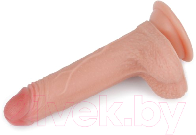 Фаллоимитатор LoveToy Dual-Layered Silicone Cock / LV4001 Flesh